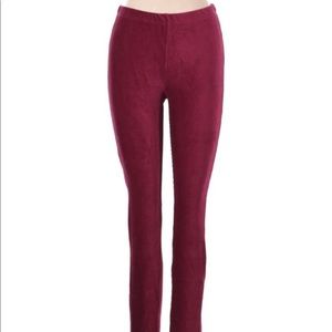 pink republic fleece lined leggings